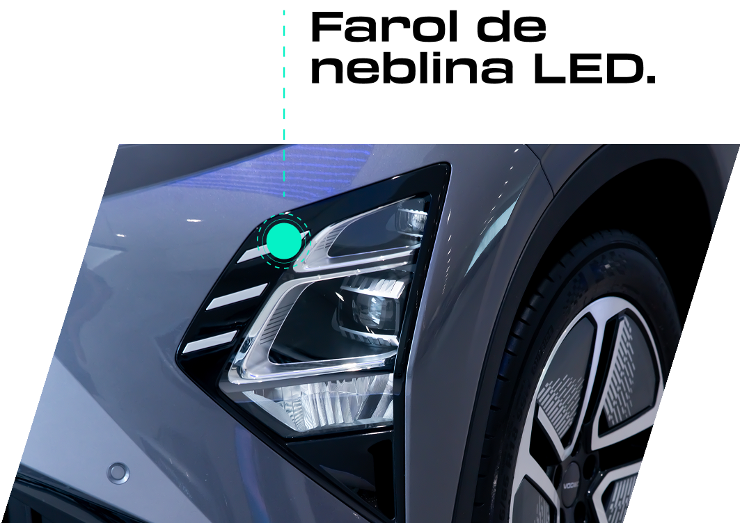 Farol de neblina LED.